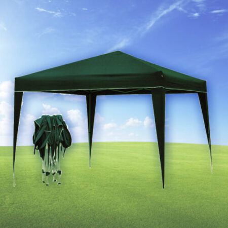 Gazebo in acciaio verniciato pieghevole 3 x 3 mt