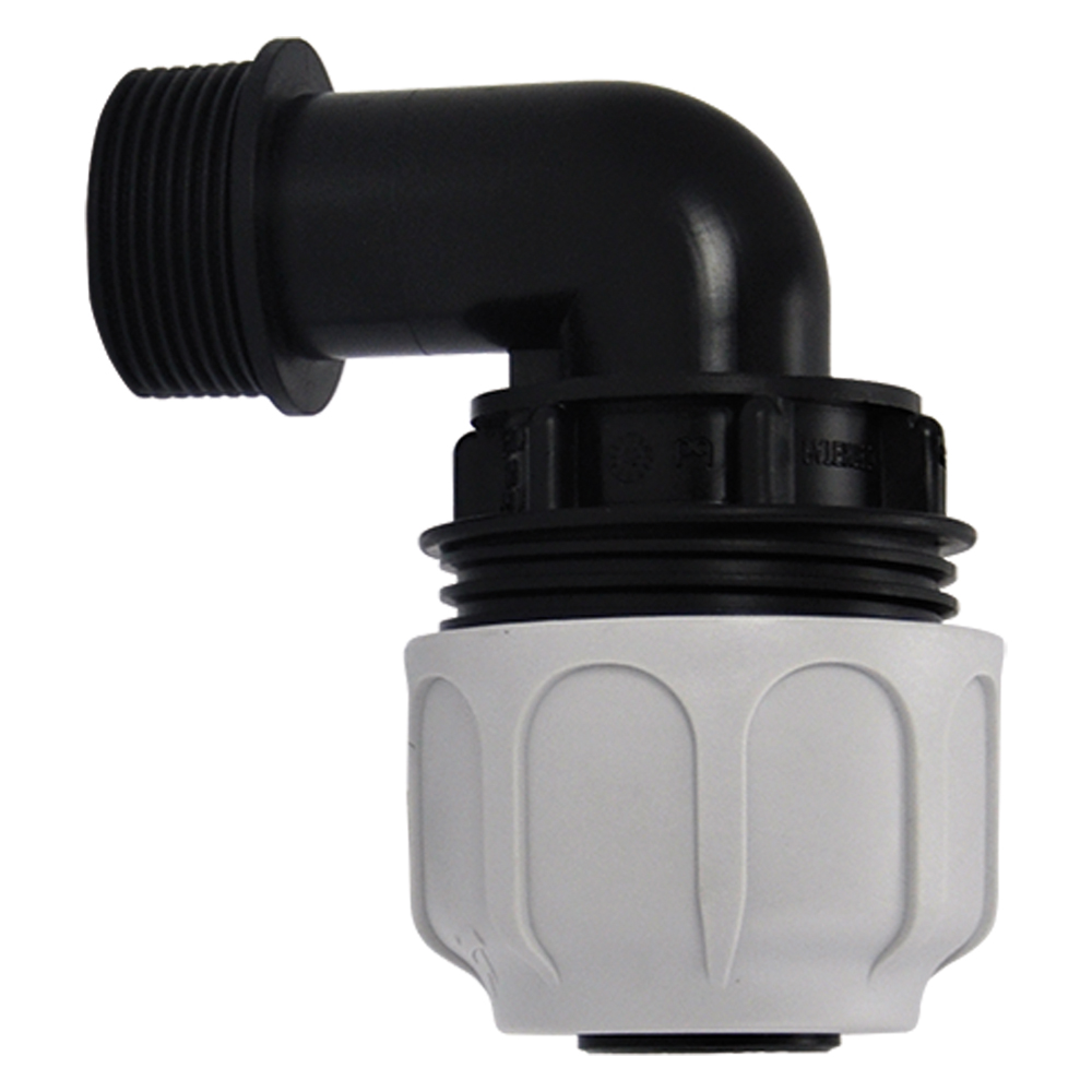 Gomito maschio a 90° Ø 30 x 1 1/4 Bucchi