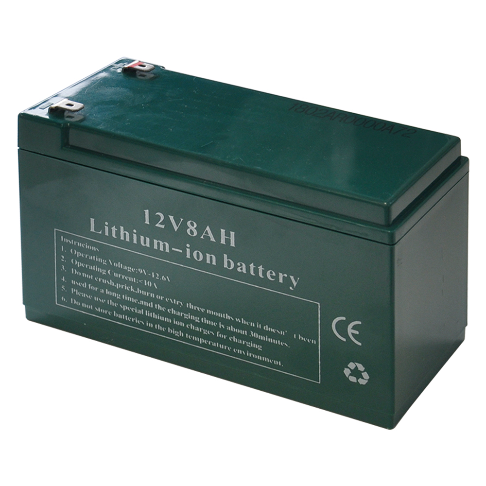 Batteria ricambio 12v 8ah -al litio Lif
