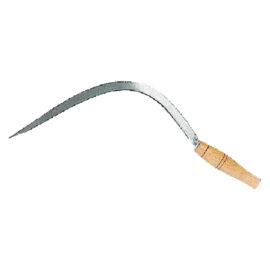 Falciola dentata 'serpente' punta rialzata Falci