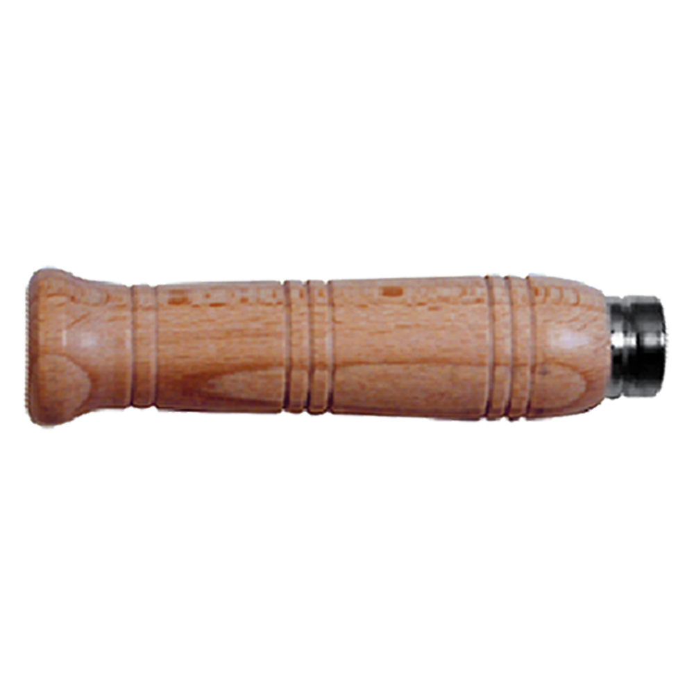 Manico per falciola in legno c/ghiera Made in italy