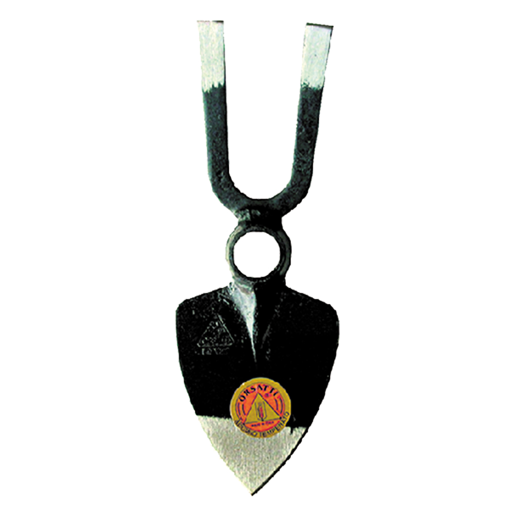 Zappetta a cuore con bidente art. 005 gr. 550 – manico 6030202/6030905 Orsatti