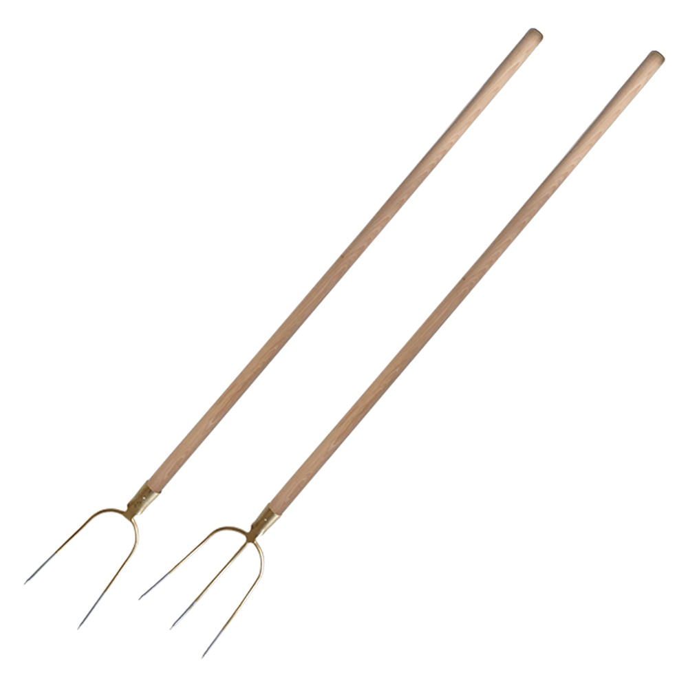 Forca da fieno ‘top quality’ 2 denti – con manico cm. 140 Lif
