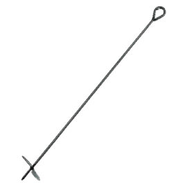 Ancora tirafilo per vigneti elica ø 12 cm x h cm 75  ø f. 10 mm Senza marca