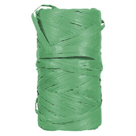 Rafia sintetica a gomitolo gr. 200 circa - verde Lif
