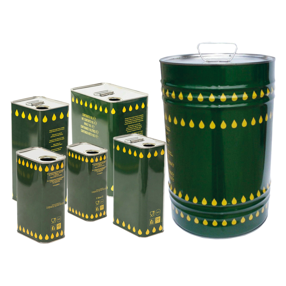 Latta per olio in lamiera lt.   1 – foro Ø 32 mm Asa italia