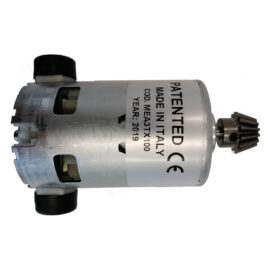 Motore con pignone per abbacchiatore elettrico 'ol ricambio Minelli
