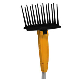 Abbacchiatore elettrico 'dualcomb' 13 astine - asta 2,3 > 3,5 mt Volpi