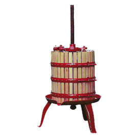 Torchio per vinacce a cricco kg 57 vite cm ø 4-ø 35 x h.50 lt.48 Baesso fratelli