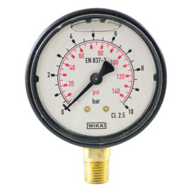 Manometro con glicerina Ø 63 mm - 0/25 bar Senza marca