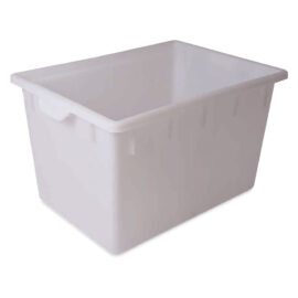 Contenitore enologico rettangolare lt. 150 col. bianco Ics