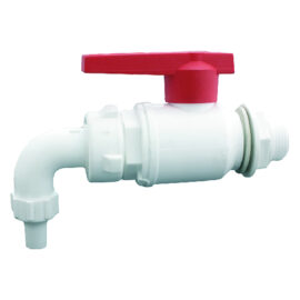 Rubinetto a sfera con beccuccio curvo 3/4 x 25 Bucchi