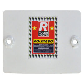 Piastra in ghisa cm 21 x 26 - verniciata bianca Rover