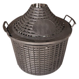 Cesto copridamigiana per damigiane da lt. 5 - traforato Senza marca