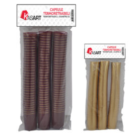 Capsule termoretraibili per bottiglie vino bordeaux - Ø 31 x  h 55 mm Kasart
