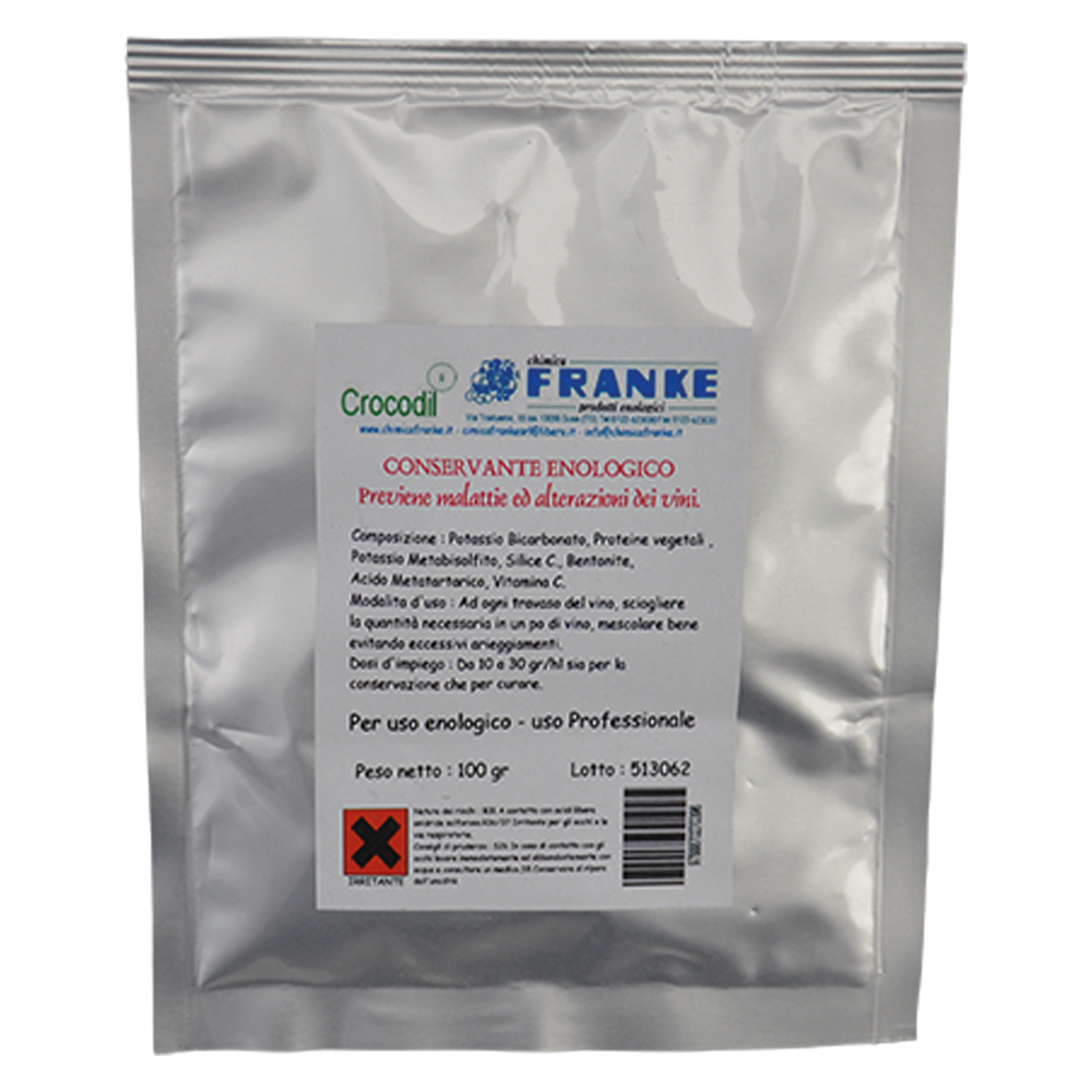 Conservatore enologico gr. 100 Chimica franke