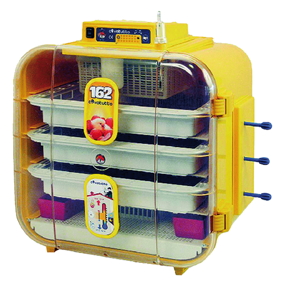 Incubatrice ‘covatutto 162’ 120/150 uova Novital