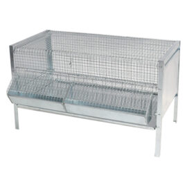 Gabbia pulcini pieghevole cm 100 x 50 x h 60 Mg gabbie