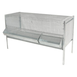 Gabbia polli pieghevole 'luxury' cm 140 x 50 x h 80 Mg gabbie