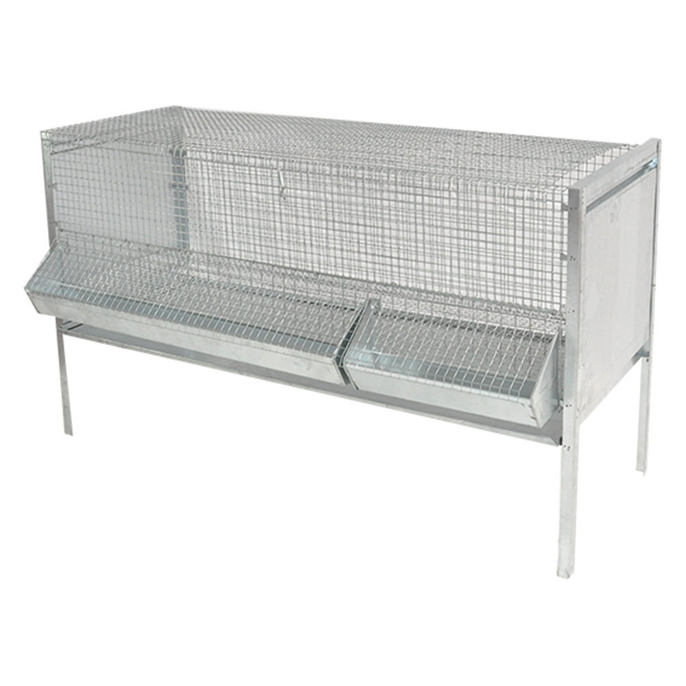 Gabbia polli pieghevole ‘luxury’ cm 140 x 50 x h 80 Mg gabbie