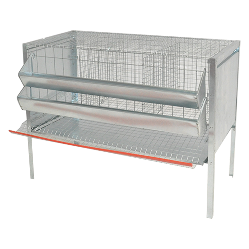Gabbia galline ovaiole tre celle cm 107 x 50 x h 80 Mg gabbie