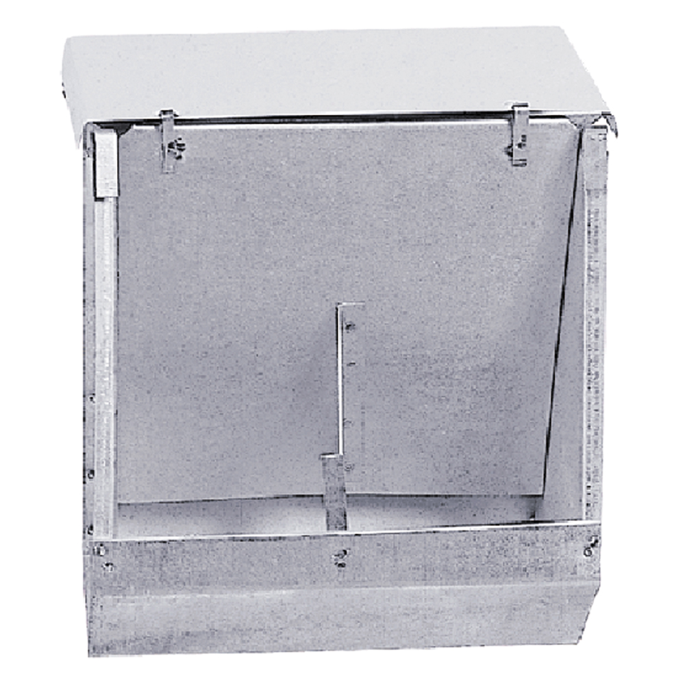 Mangiatoia a tramoggia per conigli 1 scomparto Mg gabbie