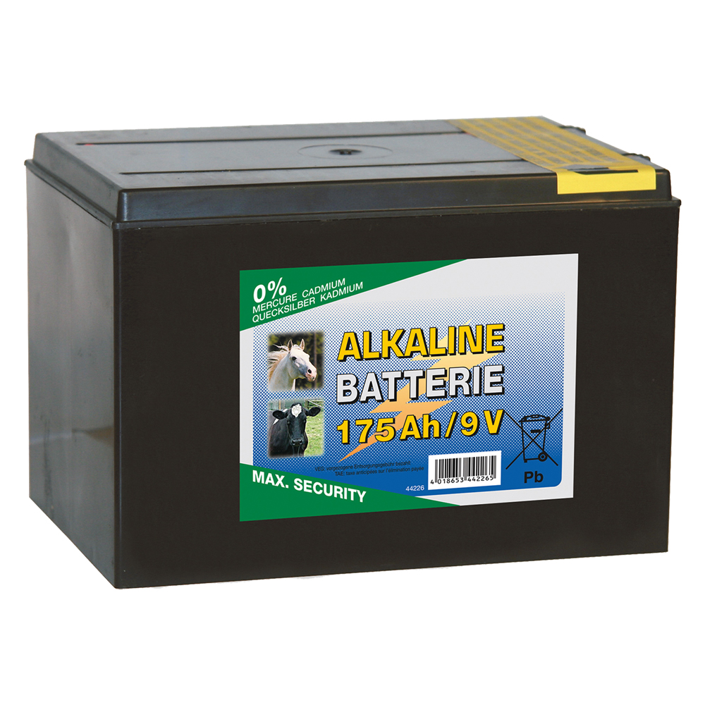 Batteria per elettrificatore 9v – 170 ah Albert kerbl