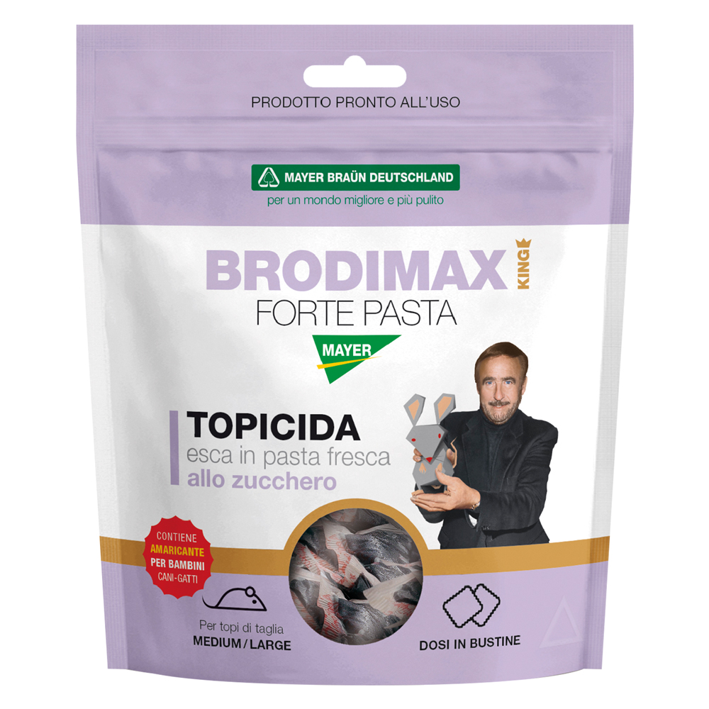 Esca topicida ‘brodimax forte pasta’ gr. 150 Mayer braun
