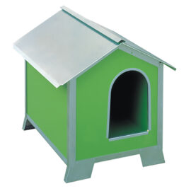 Cuccia con tetto zincato 'polar' cm 56 x 76 x h 77 Novital