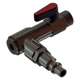 Rubinetto a leva per motocompressore Minelli