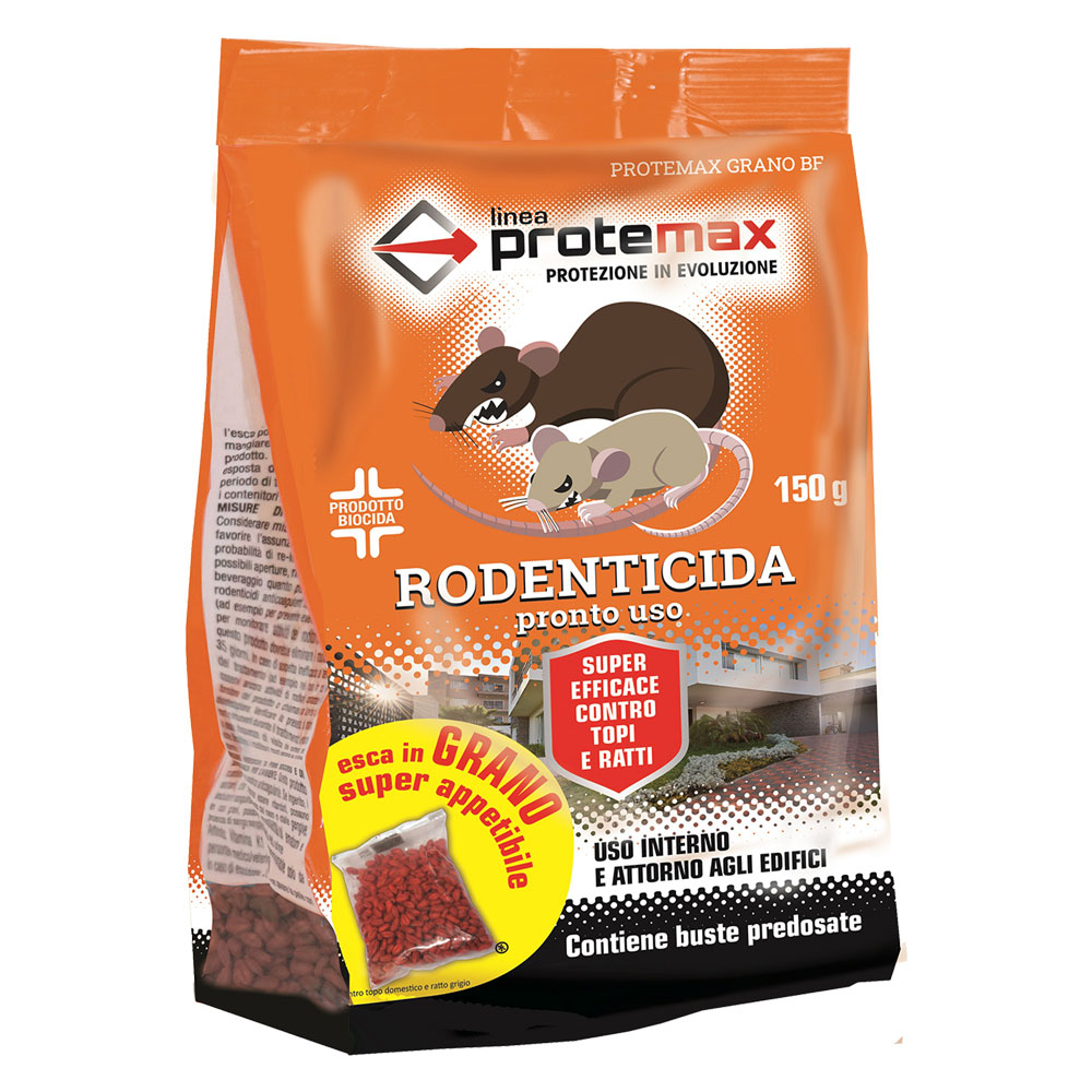 Esca topicida in grano ‘bf’ gr. 150 Protemax