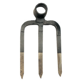 Zappa tridente art. '01.65.'  dente corto cm 23 Angelob