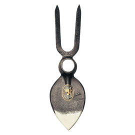 Zappetta a cuore con bidente art. '01.42.' gr. 500 - cm 29 x 8,5 Angelob