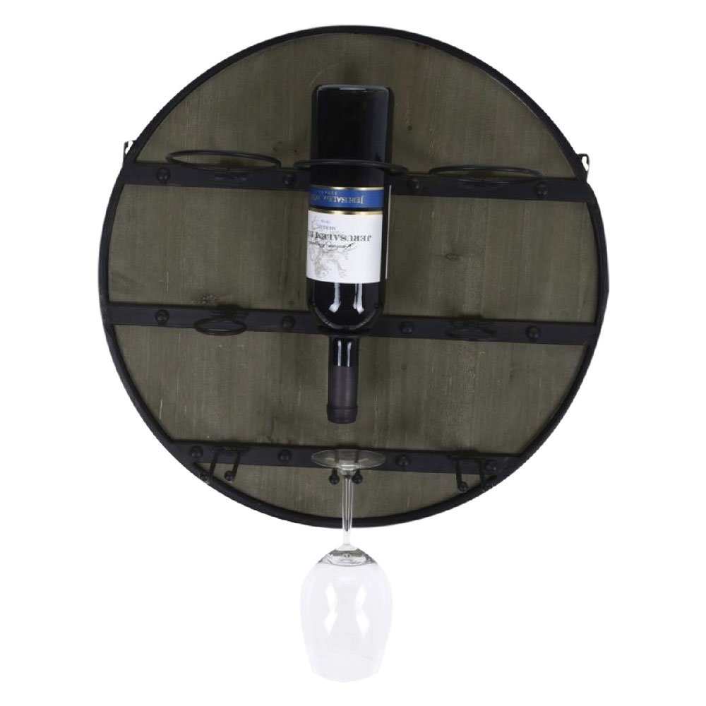 Cantinetta combinata  6 posti (3 bottiglie + 3 bicchieri) Senza marca