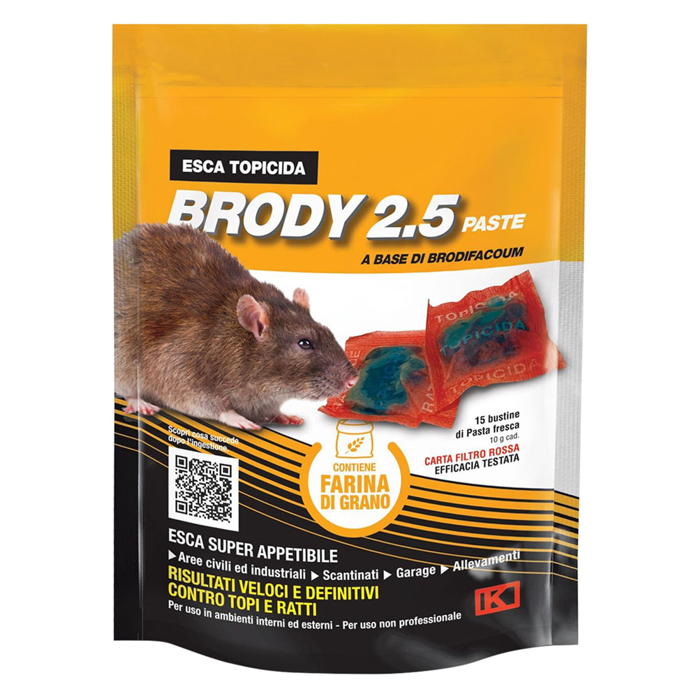 Esca topicida fresca gr. 150 – rossa Kollant