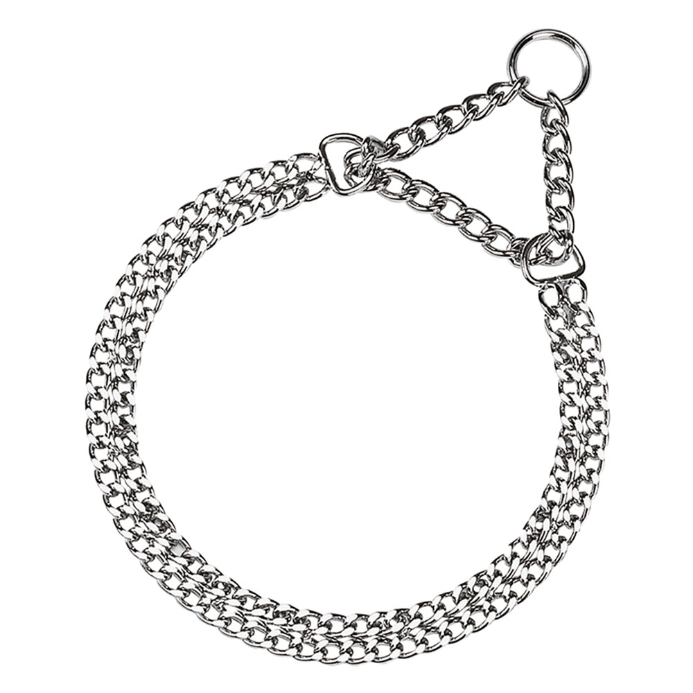 Collare per cane semi strangolo ‘chrome’ ‘css5516’- cm 28 / 38 Ferplast