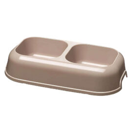Ciotola per cane doppia 'party' lt. 0,7 - cm. 26,5 x 15 x h. 5,6 Ferplast
