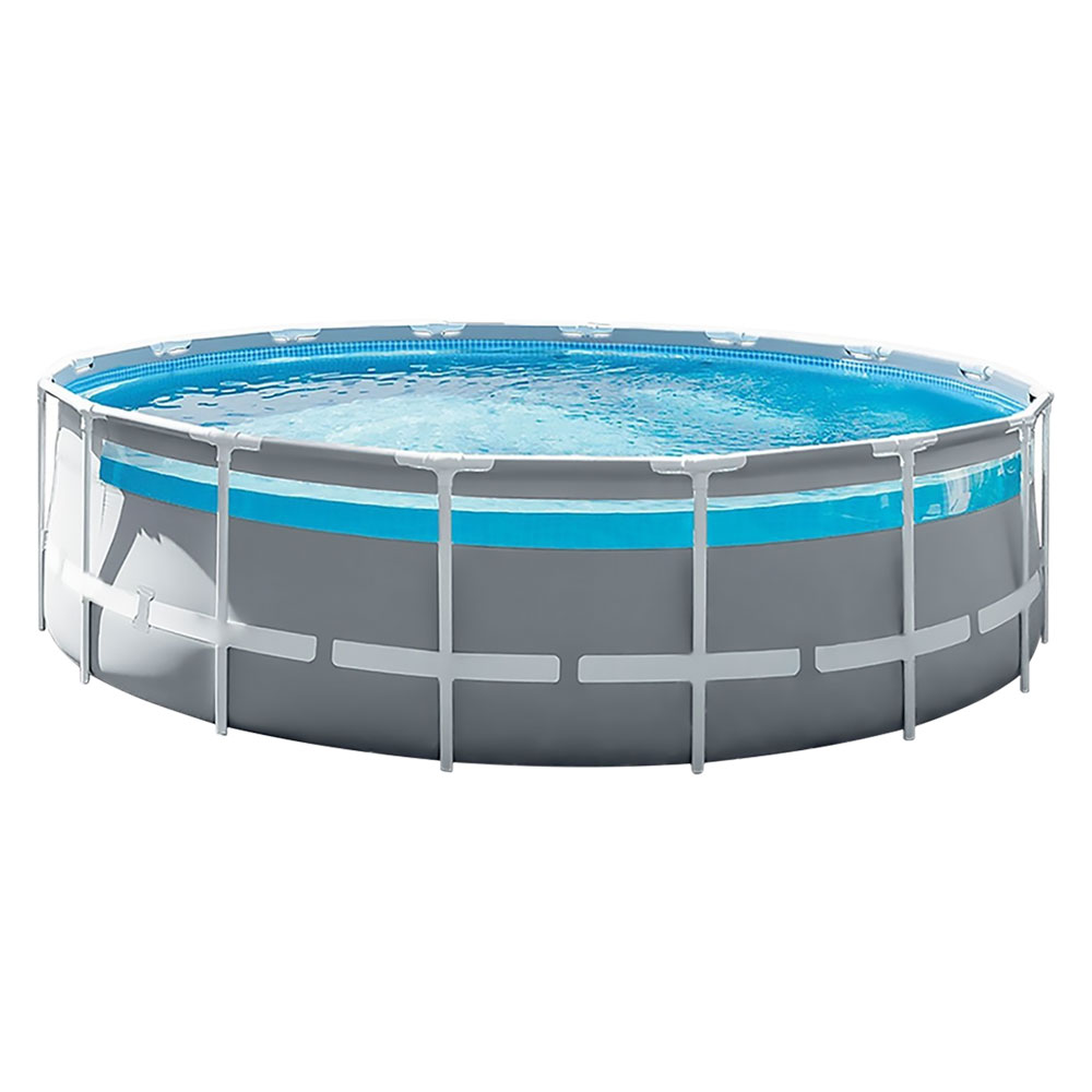 Piscina con telaio ‘linea prism clearview’ cm 488 x 122 – capacità 19156 lt Intex