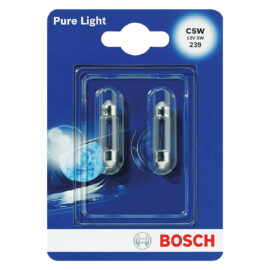 Lampadina luce targa attacco sv8,5-8 - 2 pezzi Bosch