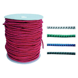 Molla elastica legabagagli standard 'top quality' ø mm 8 col. grigio mt. 200 Made in italy