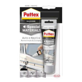 Silicone acetico 'auto - nautica' ral 9005 nero ml 50 Pattex