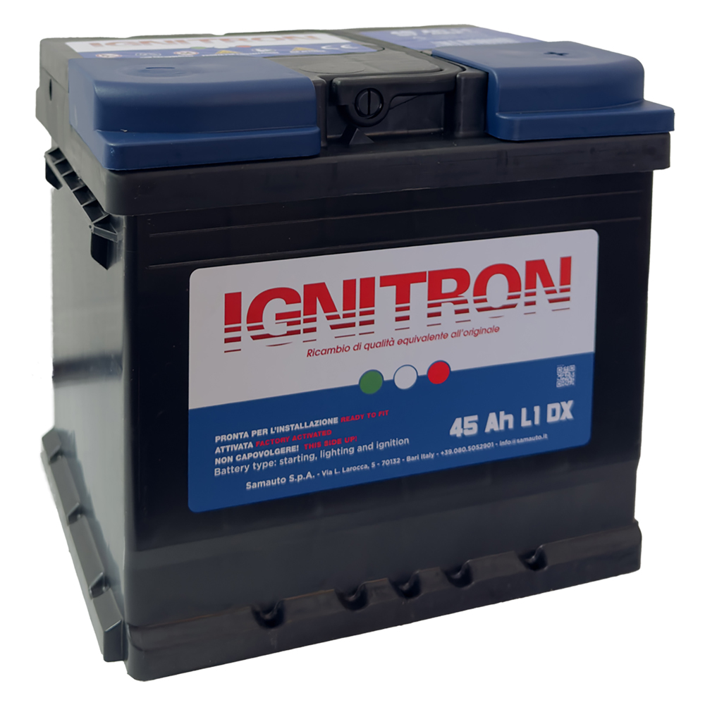 Batteria per auto ‘ignitron traditional’ 100 ah – mm 354 x 175 x 190 Ignitron