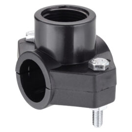 Presa a staffa in polipropilene Ø 25 x 1/2 - pz 2 Blister koncreto