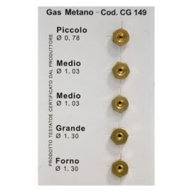 Ugelli per cucina per metano Blister koncreto