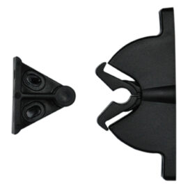 Fermaporta in pvc a pinza pz 2 - tipo grande Blister koncreto