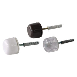 Paracolpi boero pz 2 c/tassello -  col. bianco Blister koncreto