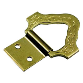 Attaccaglie barocco n. 2 - pz. 10 ottonate Blister koncreto