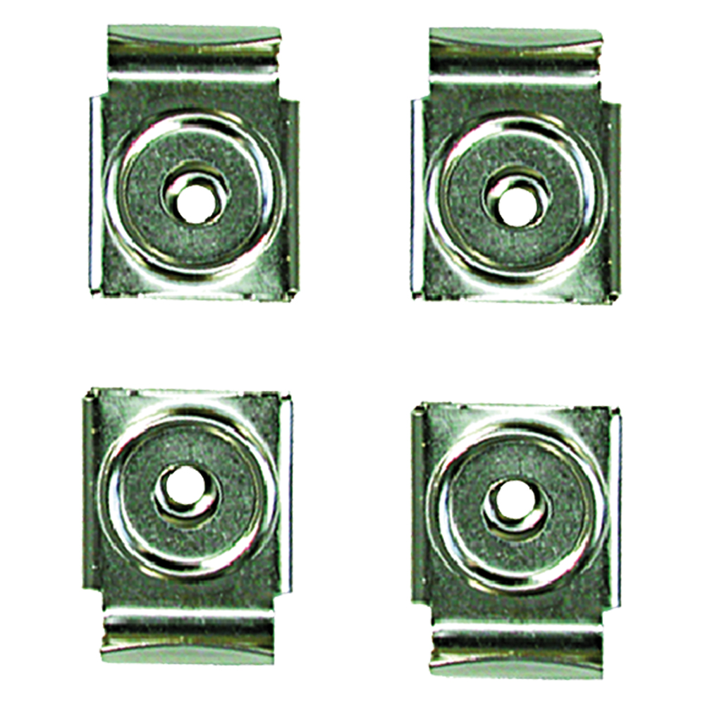 Reggispecchio a parete pz 4  – ferro nichelato Blister koncreto