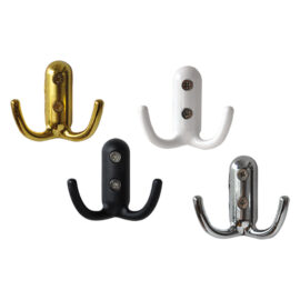 Appendiabito a 2 ganci pz 1 - oro Blister koncreto