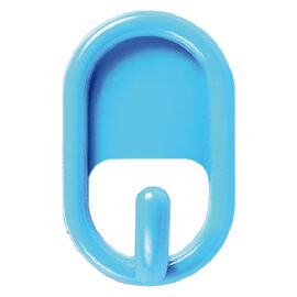 Appenditutto ovale adesivo 1 posto - pz. 3 tipo medio Blister koncreto